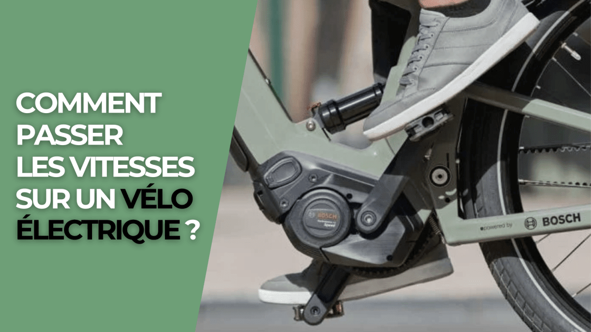 Comment passer les vitesses sur un vélo électrique ? - Weebot