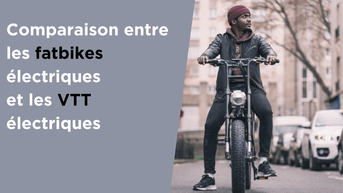 Comparaison entre les fatbikes électriques et les VTT électriques - Weebot