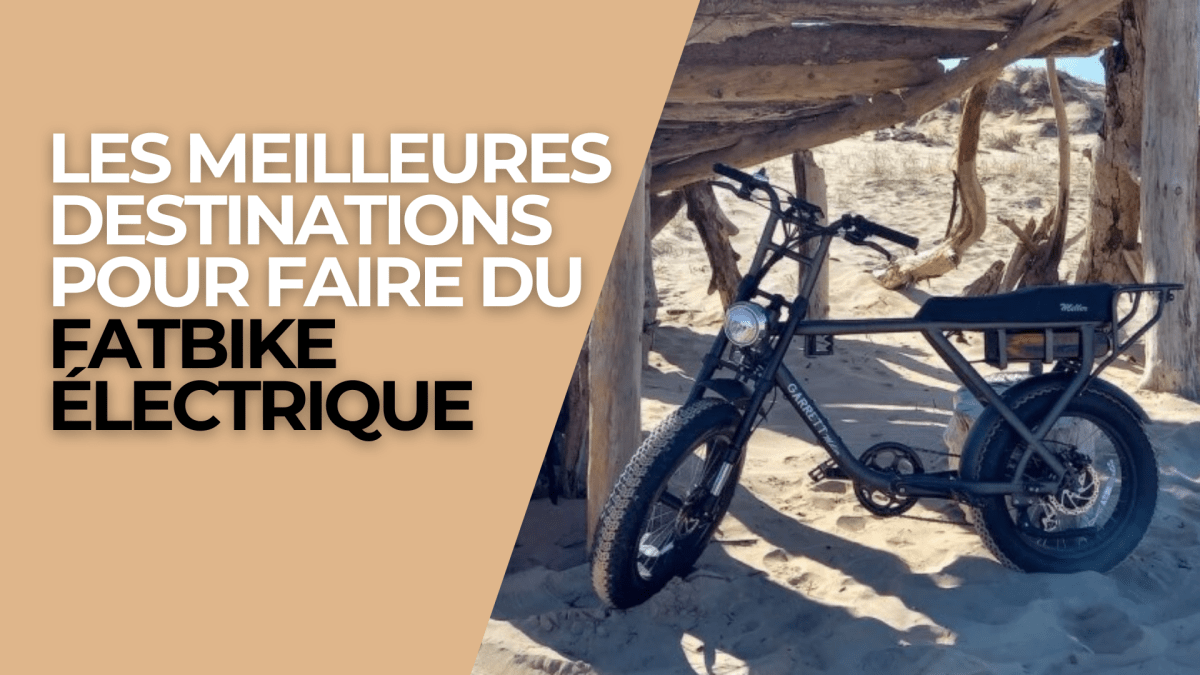 Les meilleures destinations pour faire du fatbike électrique - Weebot