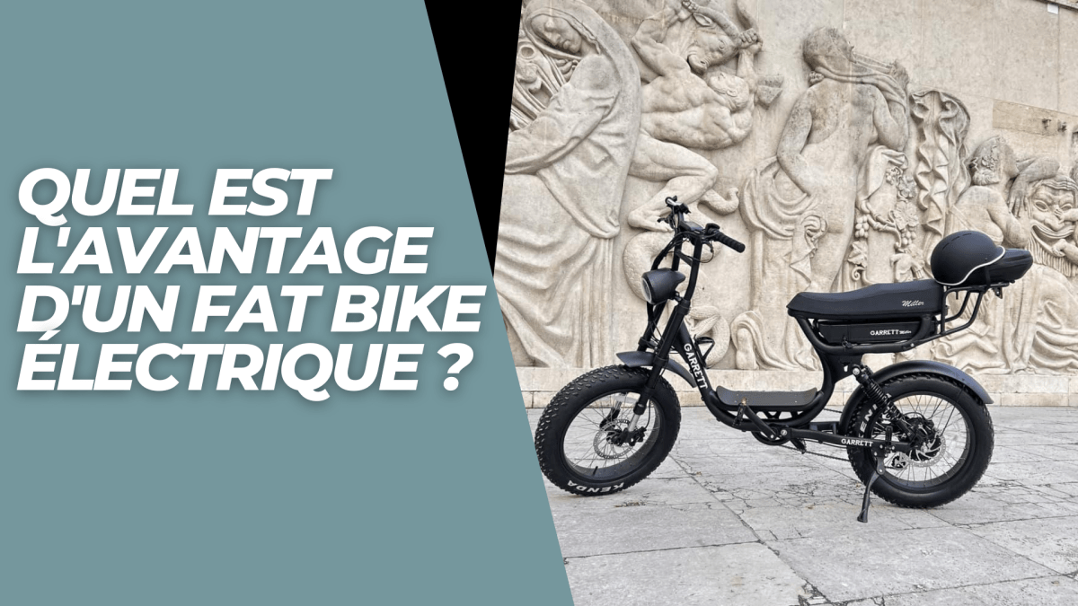 Quel est l'avantage d'un fat bike électrique ? - Weebot