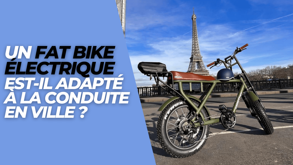 Un fat bike électrique est-il adapté à la conduite en ville ? - Weebot