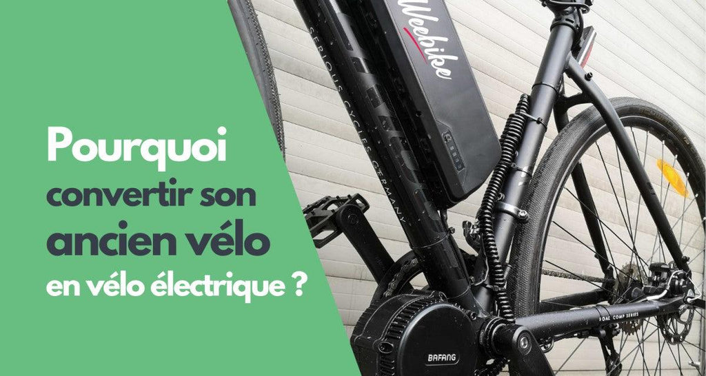 Kit électrique 750W batterie cadre 48V pour transformer son vélo en VAE