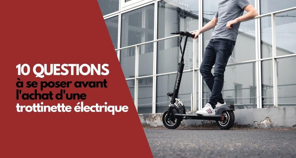 Comment choisir sa trottinette électrique ? - Weebot