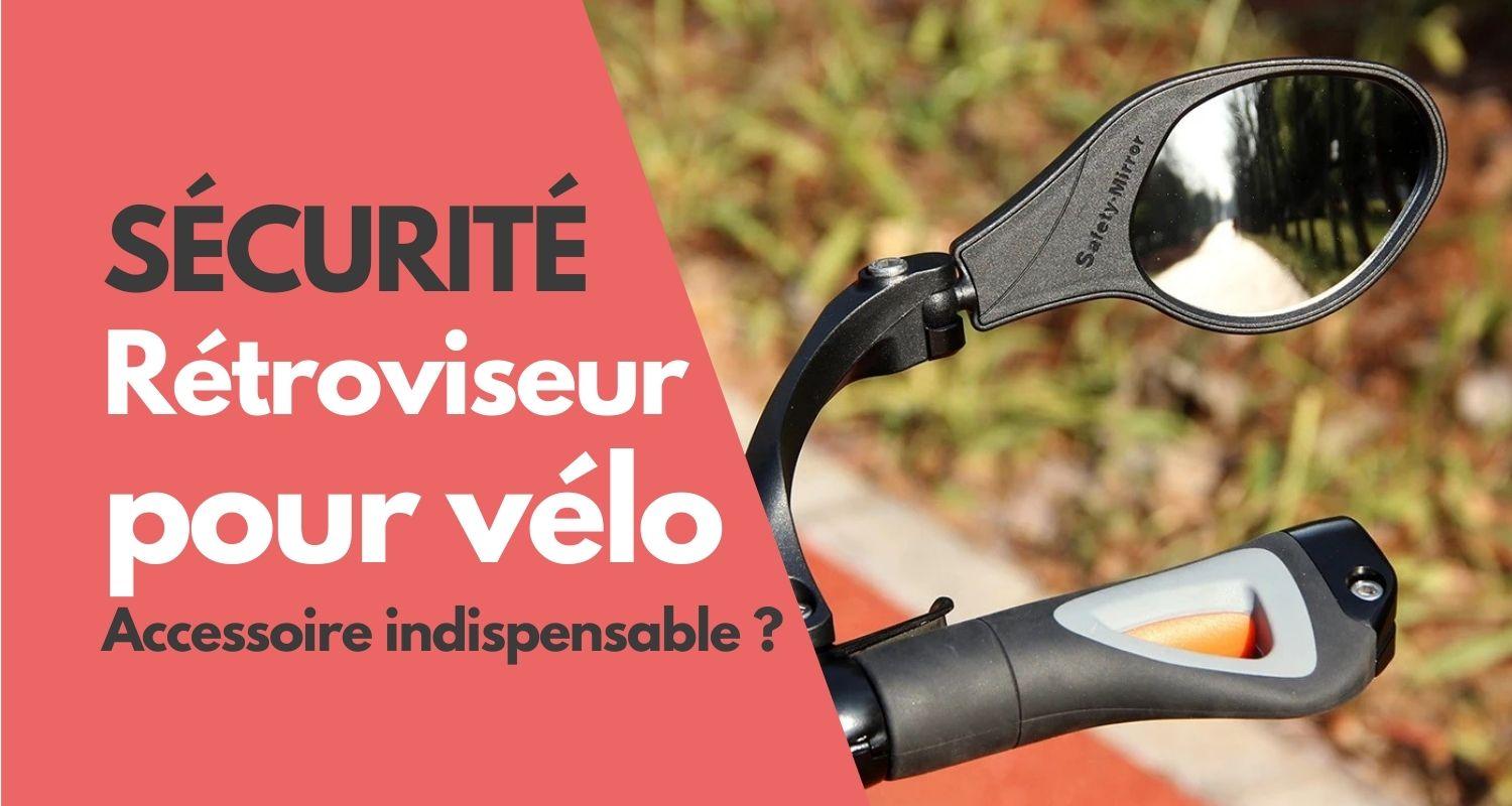 Rétroviseur pour vélo / moto / vélo électrique - miroir de vélo de