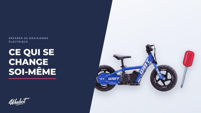 Réparer une draisienne électrique : ce qui se change soi-même
