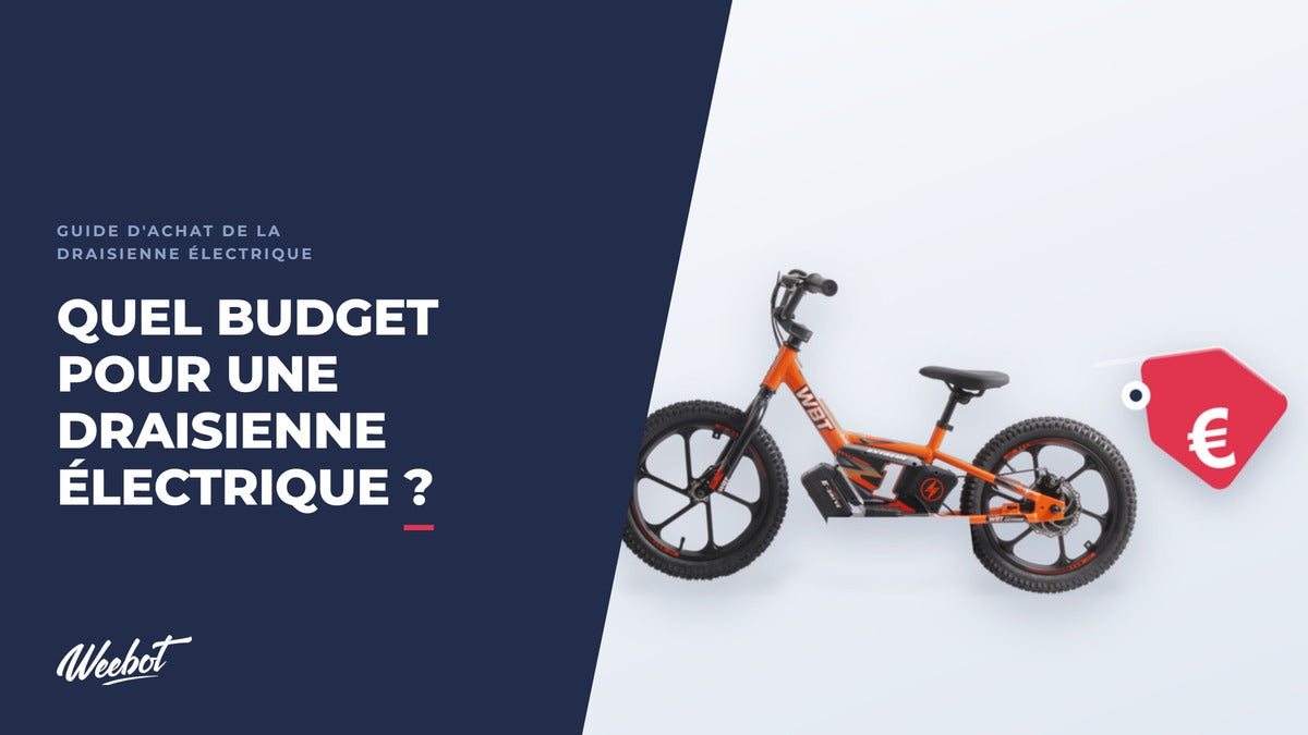 Quel budget pour une draisienne électrique enfant, et ce que ça coûte après - Weebot