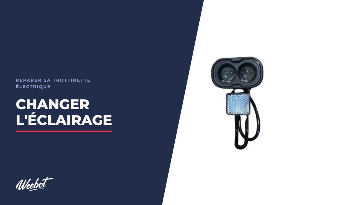 Comment changer l’éclairage d’une trottinette électrique ? - Weebot