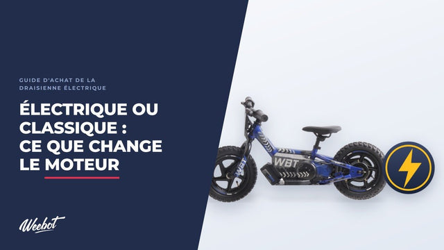 Draisienne électrique ou draisienne classique : ce que le moteur change vraiment