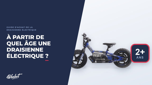 À partir de quel âge une draisienne électrique, et laquelle choisir ?