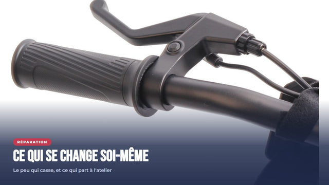 Réparer une draisienne électrique : ce qui se change soi-même