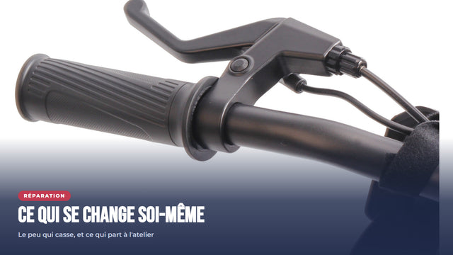 Réparer une draisienne électrique : ce qui se change soi-même
