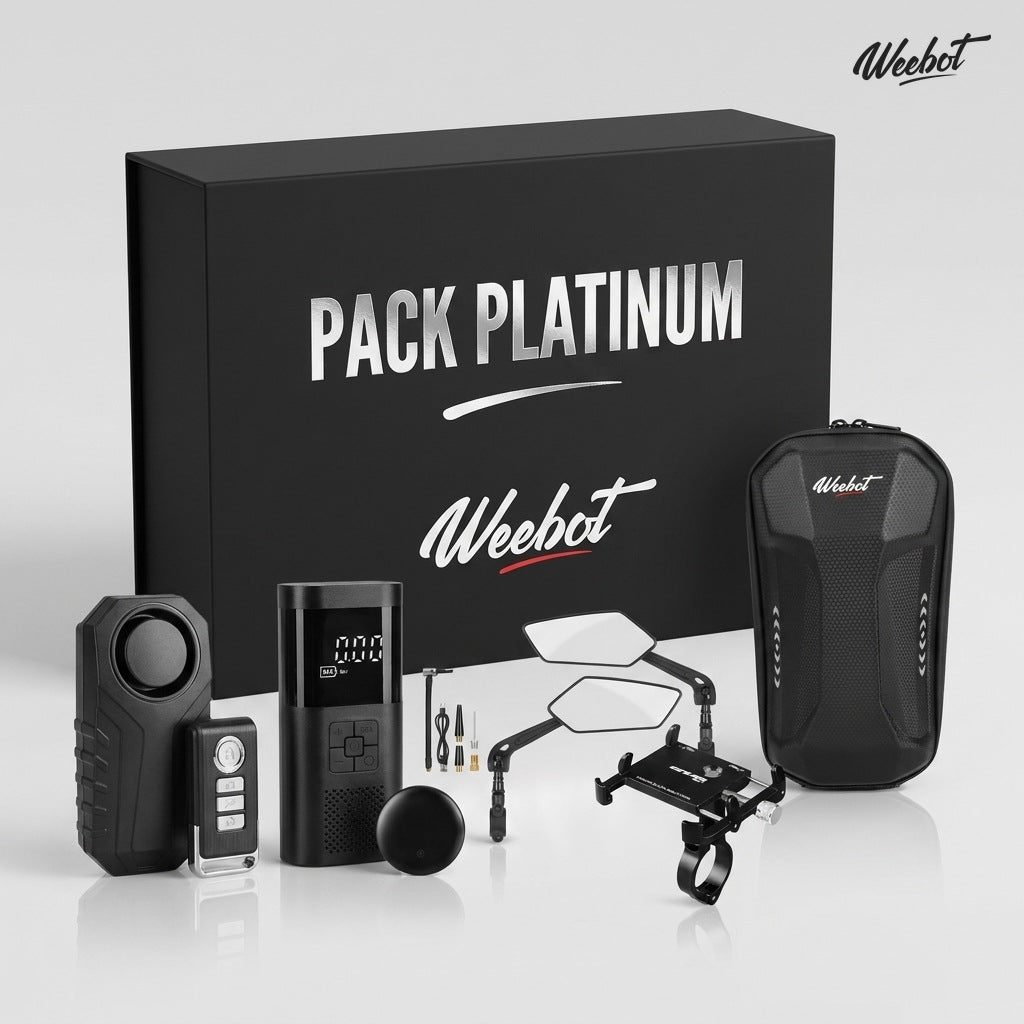 Coffret Pack Platinum Weebot avec ses accessoires