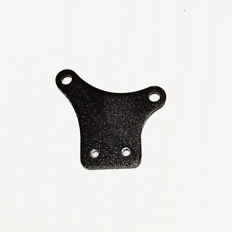 Support d'étrier de frein noir en aluminium pour trottinette électrique Dualtron Ultra vu de face