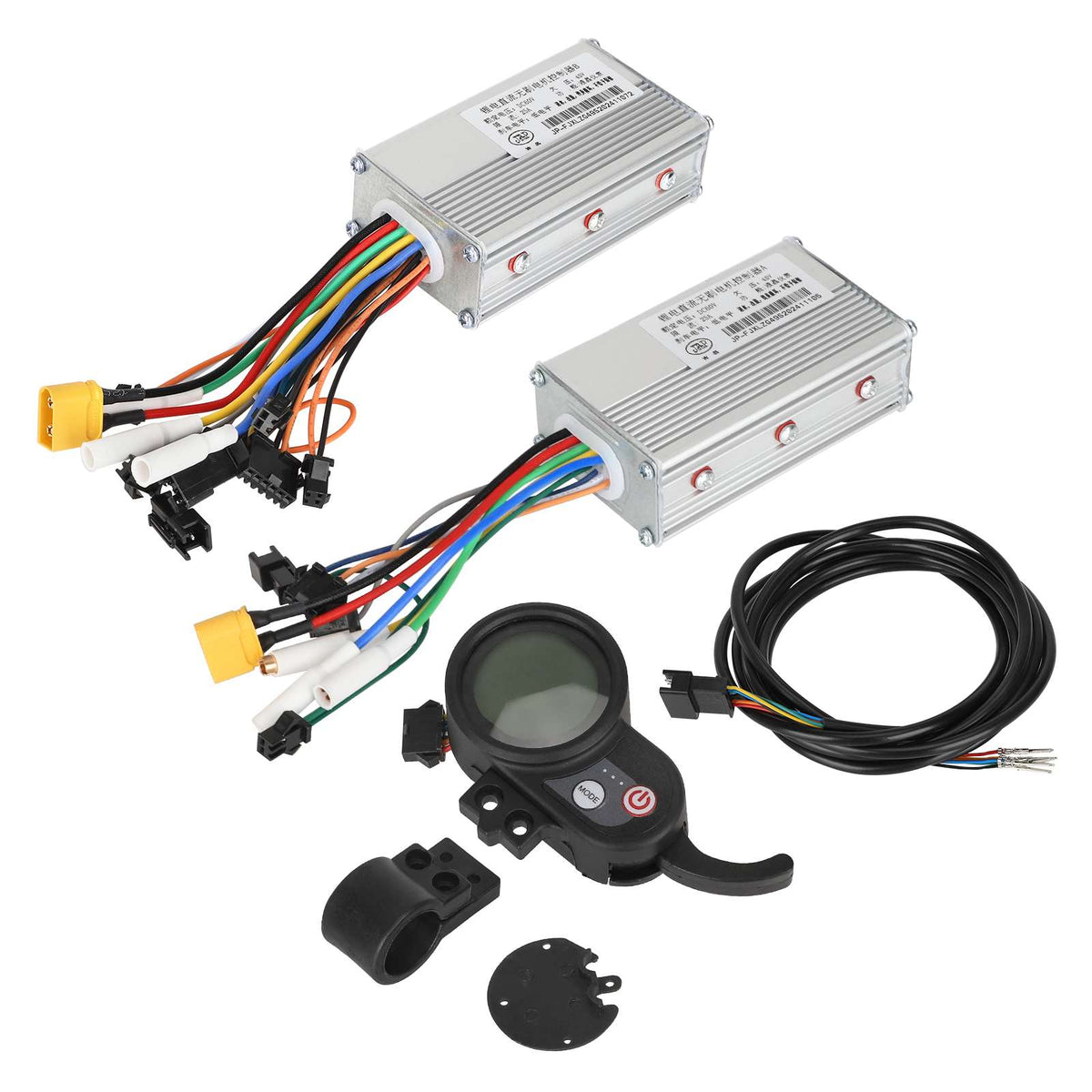 Kit Contrôleurs Dual Motor 60V 25A A+B et Afficheur LCD avec Câblage, vue 2