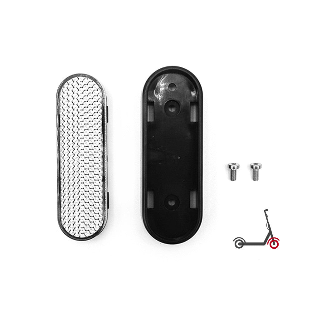 Autocollant Catadioptre Avant Blanc pour Trottinette Électrique Xiaomi - Weebot