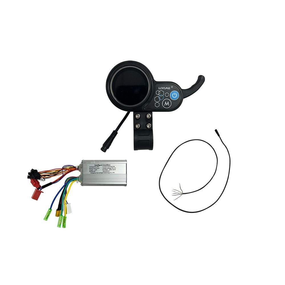 Kit Contrôleur Display Câble Afficheur 48V 20A pour Trottinette Électrique Liviae - Weebot