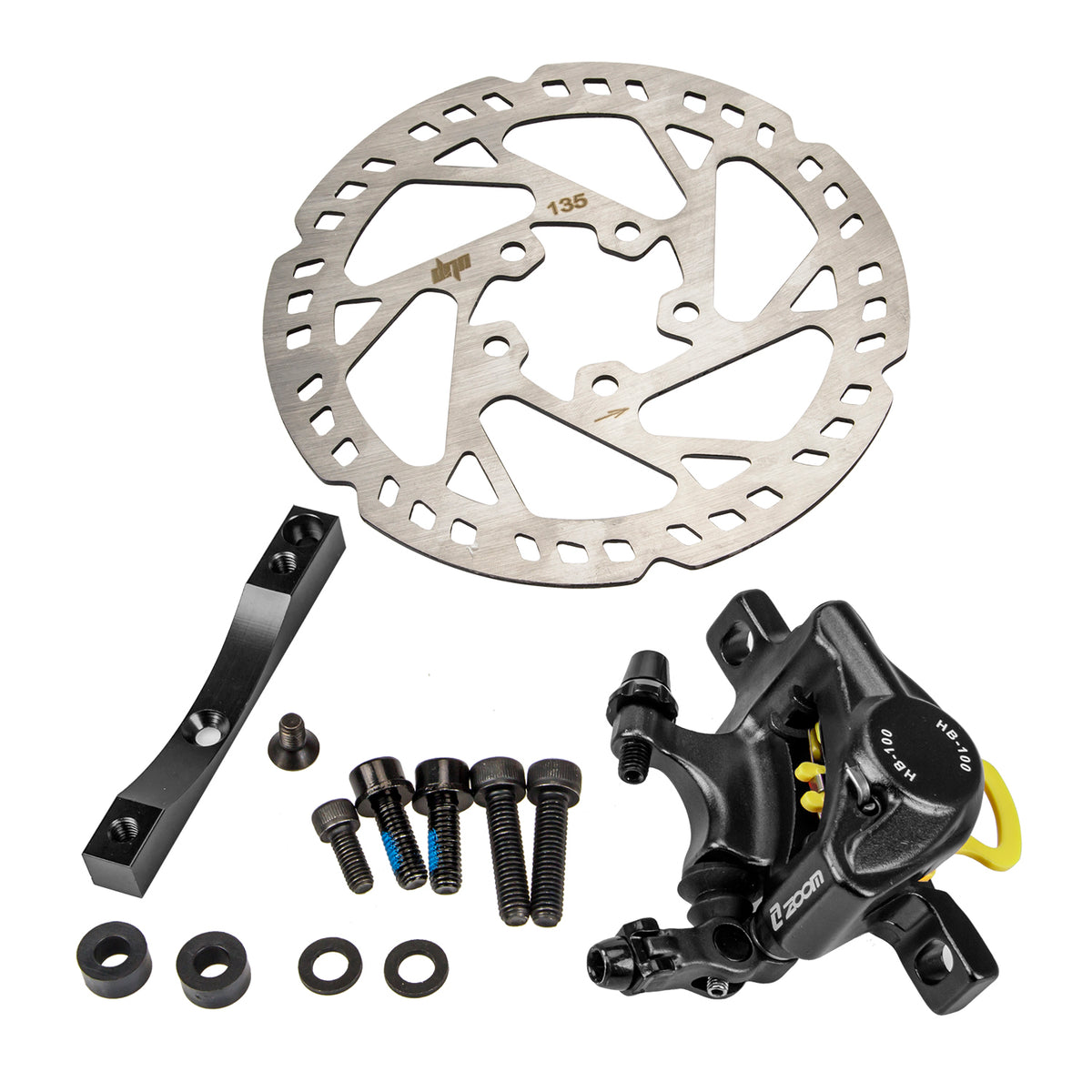 Kit de Frein Hydraulique Xtech HB-100 avec Disque 135 mm Noir