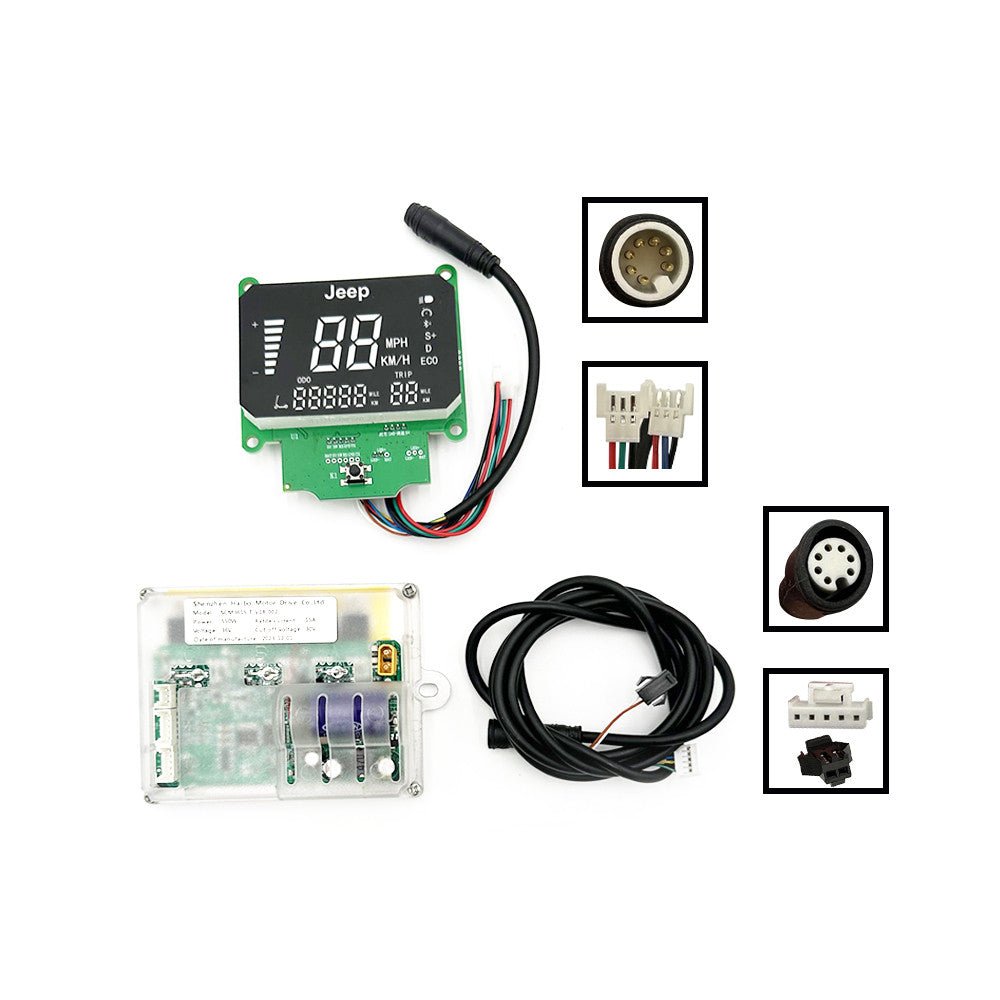 Kit Afficheur Et Contrôleur 36V Pour Trottinette Électrique Jeep Urban Camou - Weebot