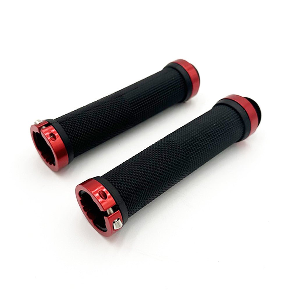 Poignées de Guidon avec Embouts Rouges pour Trottinette Électrique - Weebot