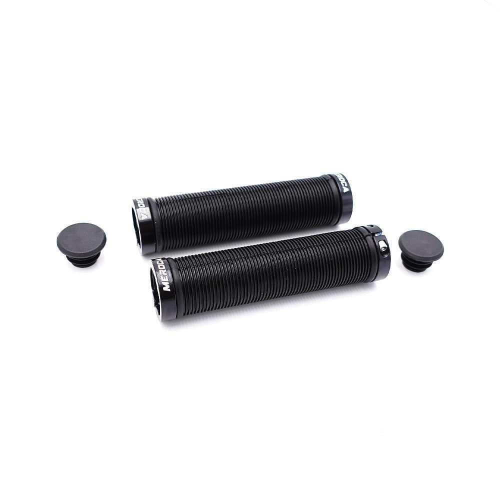 Poignées en Silicone Noires Meroca pour Trottinette Électrique - Weebot