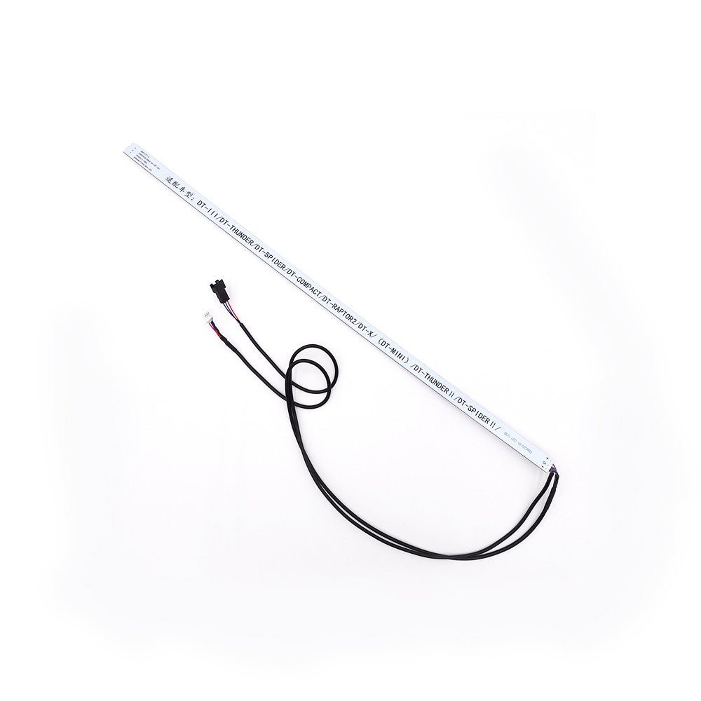 LED Droite De Colonne Avec Récepteur 2 Câbles 45cm pour Trottinette Électrique Dualtron Mini - Weebot