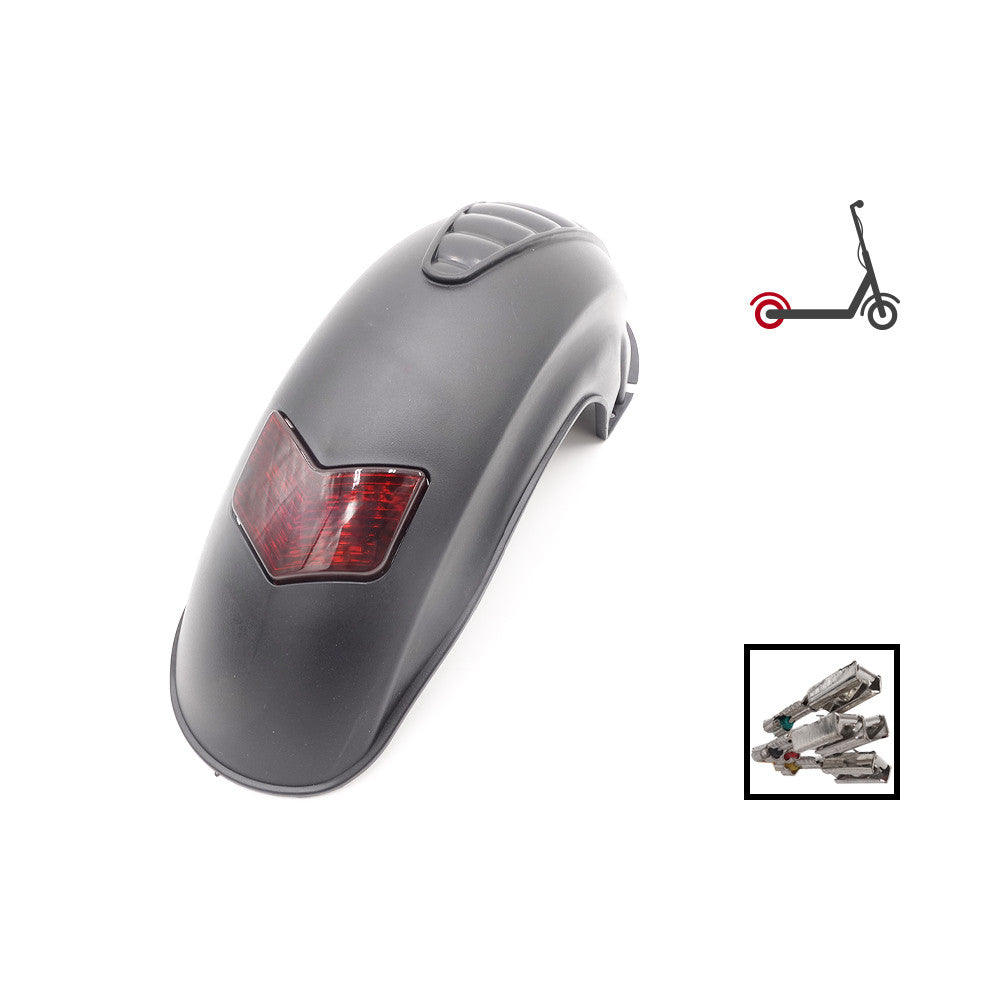 Garde-Boue Arrière avec LED pour Trottinette Électrique Kugoo M4
