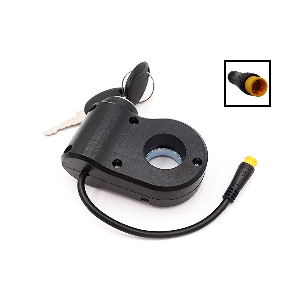 Contacteur à Clé 3 Pins pour Trottinette Électrique Kukirin G2 Pro / G2 Max - Weebot
