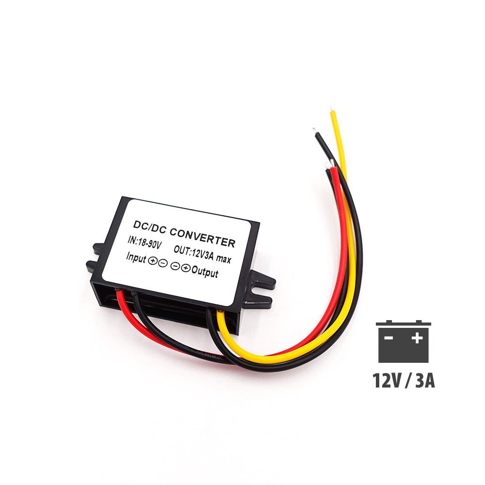 Convertisseur Tension DC 12V 3A pour Trottinette Électrique - Weebot