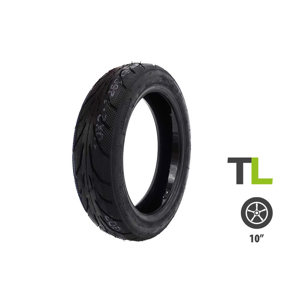Pneu 10x2.125 - 6.5 Tubeless avec Gel Anticrevaison pour Trottinette Électrique Ninebot F Xiaomi Mi4 - Weebot