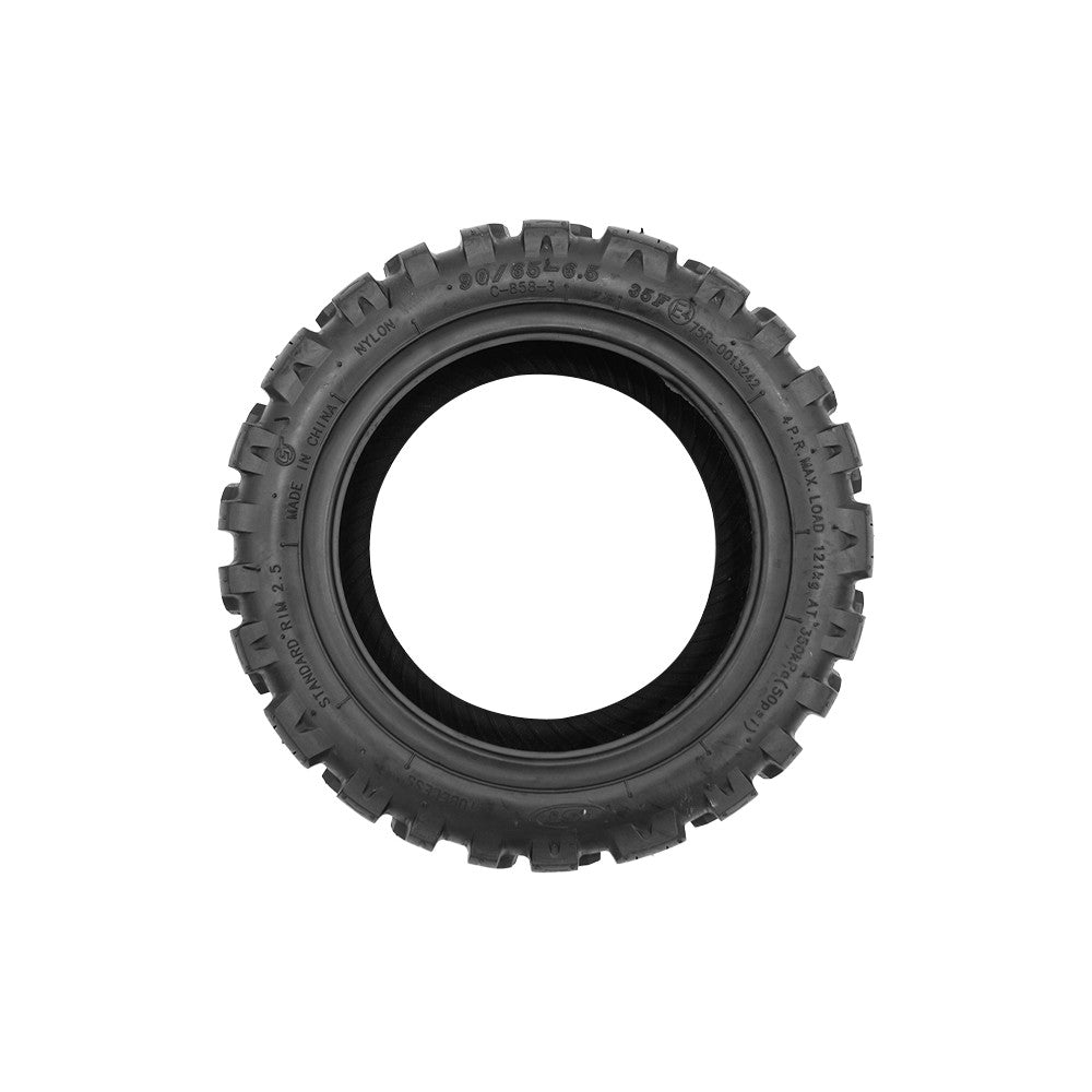 Pneu Off-Road Tubeless Gel Anti-Crevaison 90/65-6.5 pour Trottinette Électrique