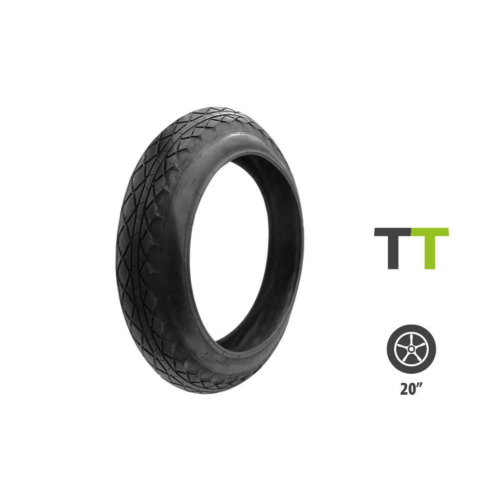 Pneu 20x4.0 (100/90 - 406 M/C) Chaoyang pour Vélo Électrique - Weebot