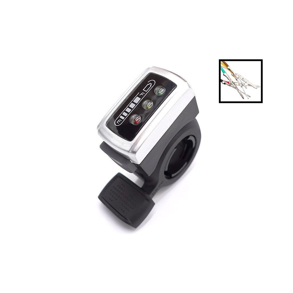 Gâchette Accélérateur Indicateur Batterie 36V pour Draisienne Électrique - Weebot