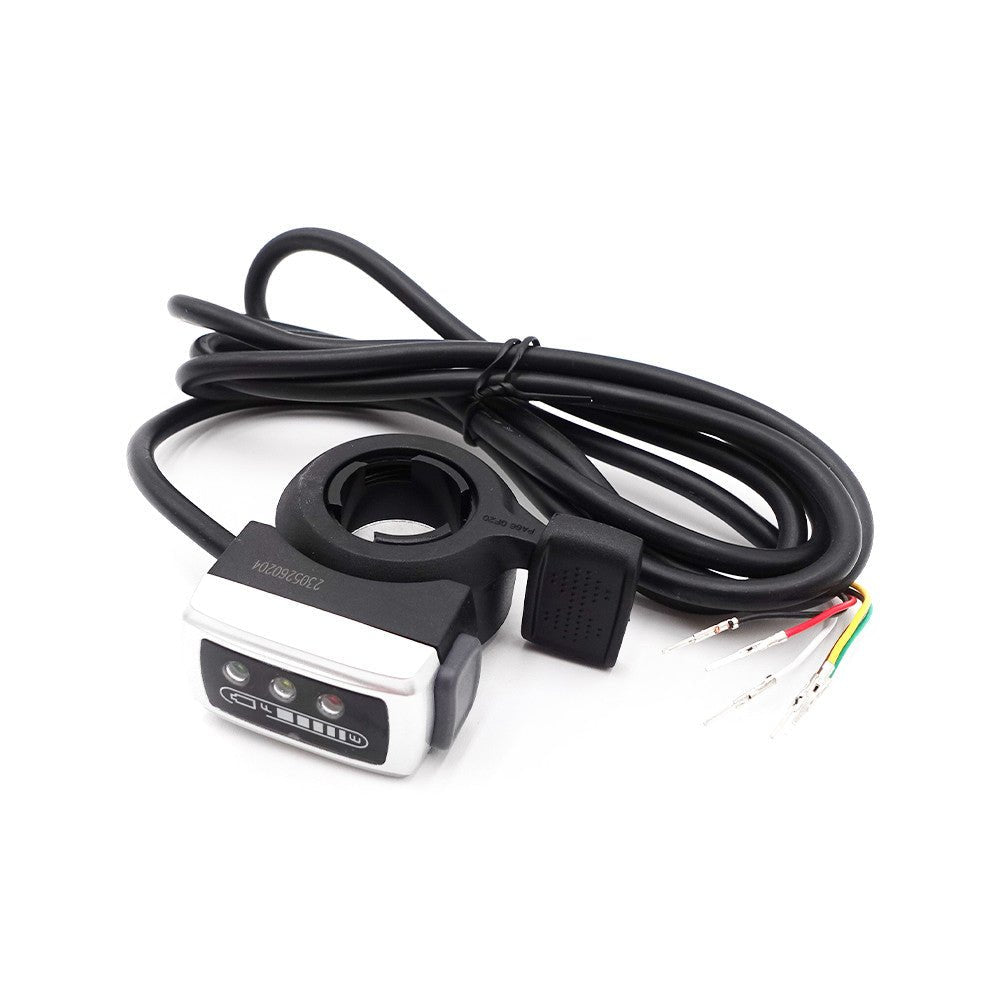 Gâchette Accélérateur Indicateur Batterie 48V pour Draisienne Électrique - Weebot