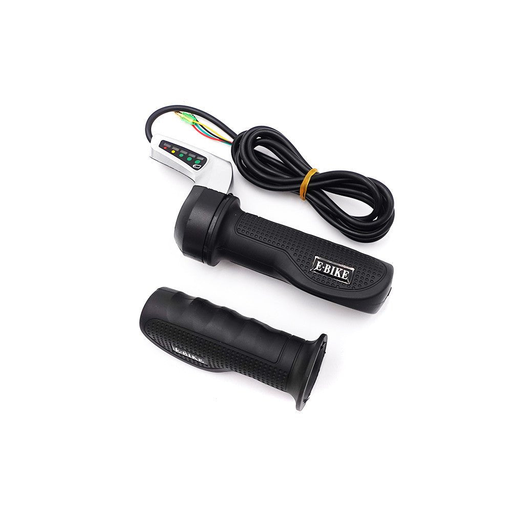 Poignée Accélérateur 48V Indicateur Batterie pour Draisienne Électrique - Weebot