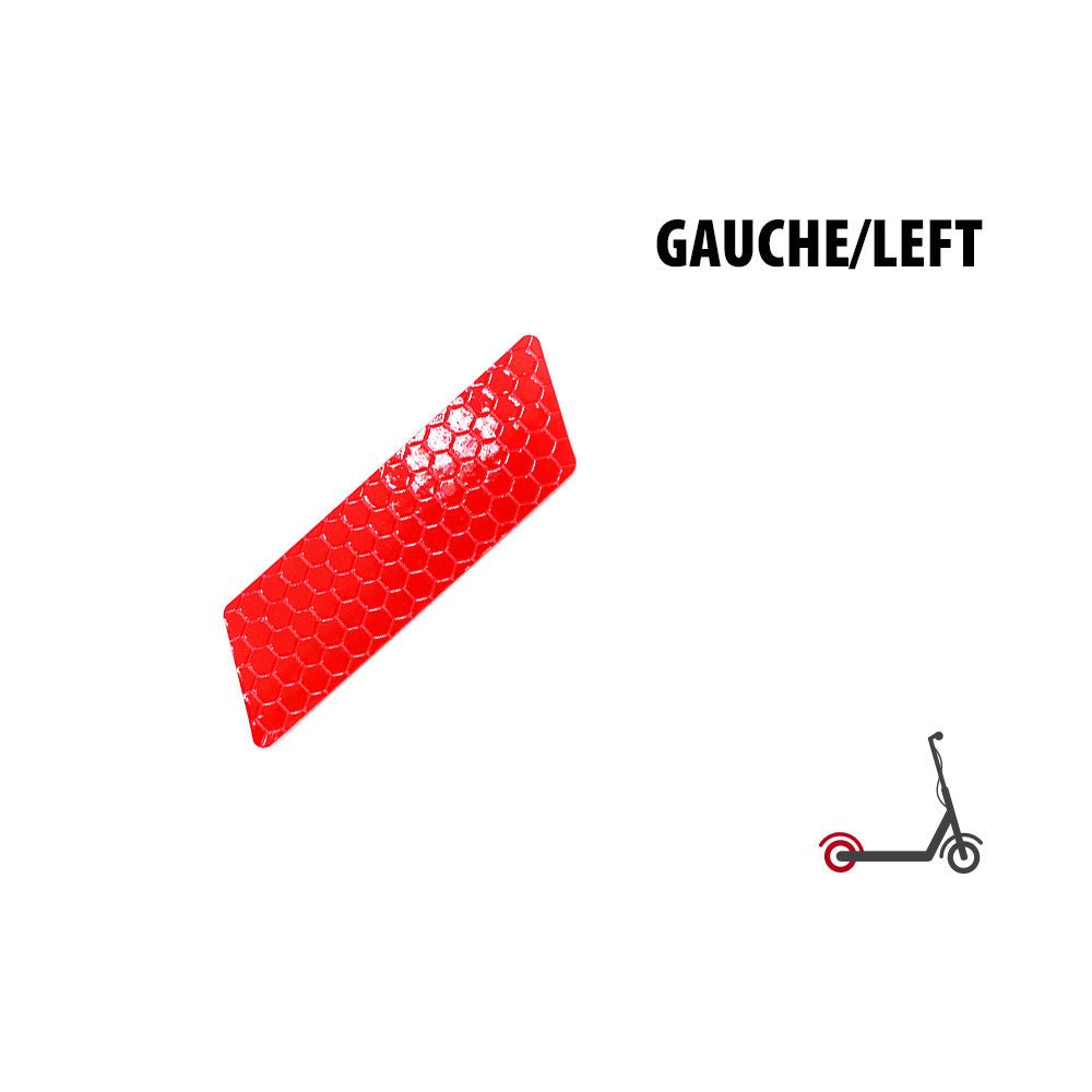 Sticker Cache Arrière Gauche pour Trottinette Électrique Ocean Drive X9 - Weebot