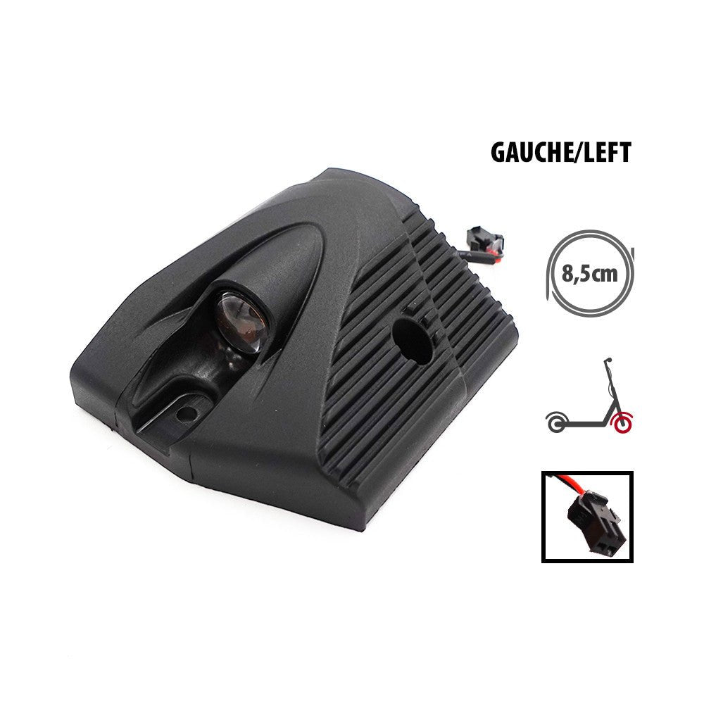Cache Plastique et LED Deck Avant Gauche pour Trottinette Électrique Kukirin G2 Master - Weebot
