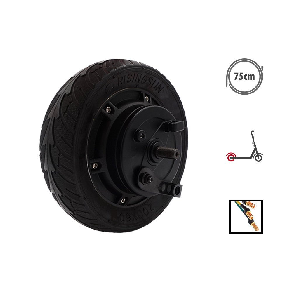 Roue arrière avec pneu pour trottinette électrique Viron 800W Roue arrière avec pneu pour trottinette électrique Viron 800W