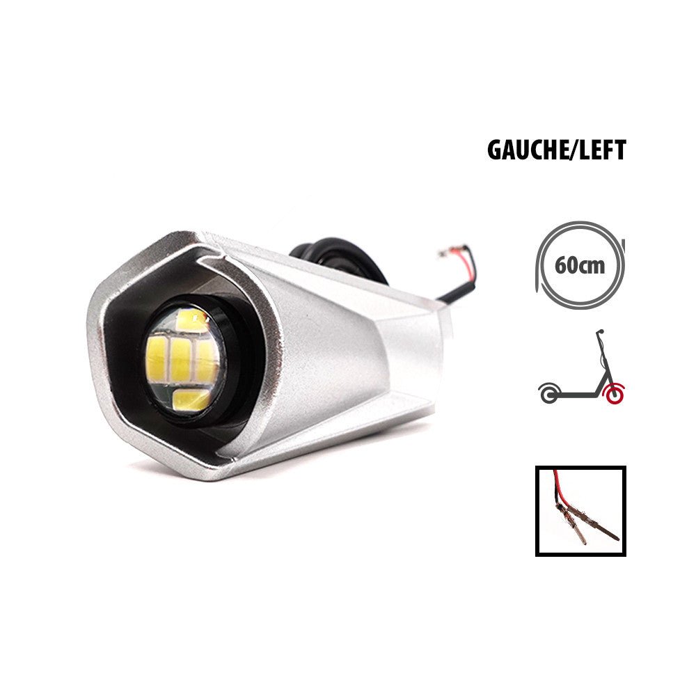 Plastique Avant Gauche avec LED pour Trottinette Électrique Dualtron Togo - Weebot
