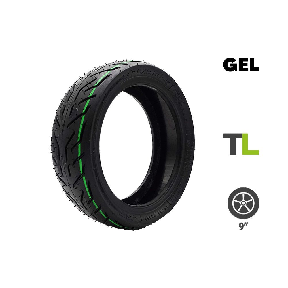 Pneu CST Tubeless 9x2.50 - 6 Avec Gel Anti Crevaison pour Trottinette Électrique Nami Stellar - Weebot