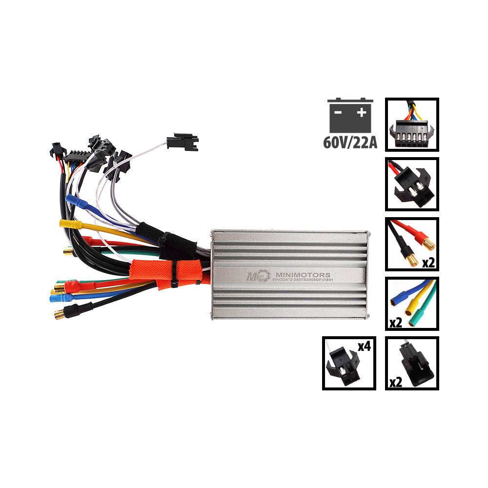 Contrôleur 60V 22A pour Trottinette Électrique Dualtron Forever - Weebot