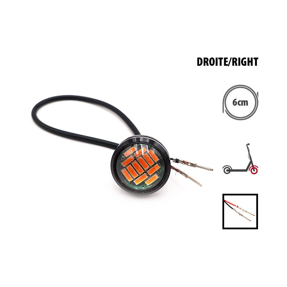 LED Clignotant Avant Droite pour Trottinette Électrique Dualtron Forever - Weebot
