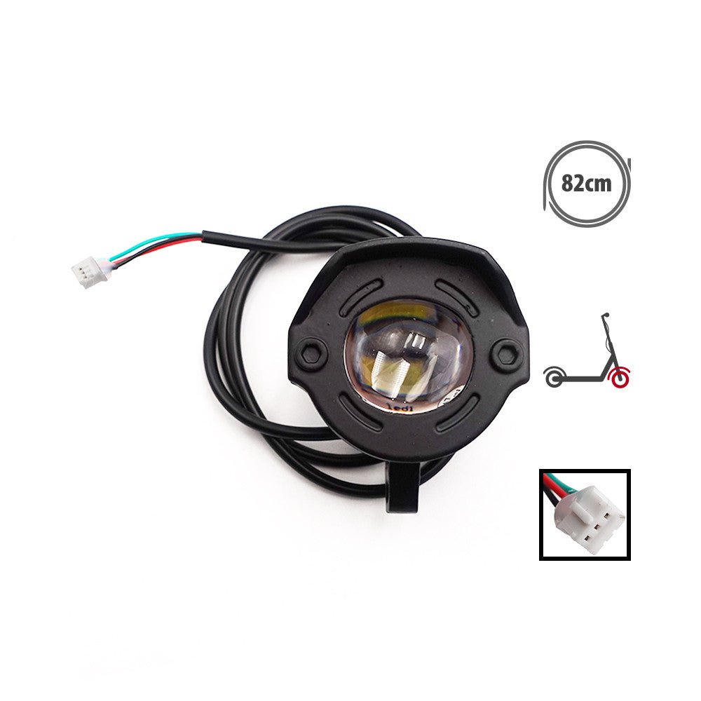 Phare LED Avant pour Trottinette Électrique Dualtron Aminia Avec Klaxon - Weebot