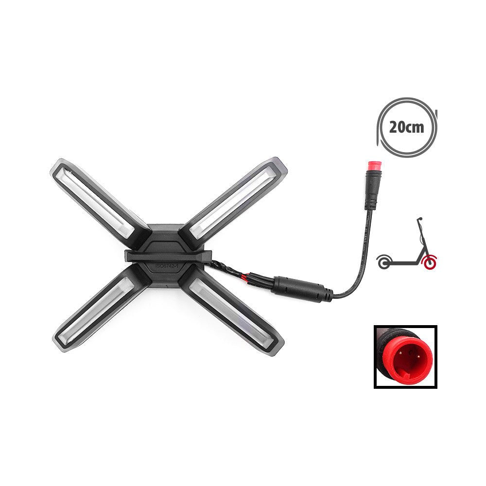 Phare Avant LED pour Trottinette Électrique Ninebot Segway ZT3 Pro - Weebot
