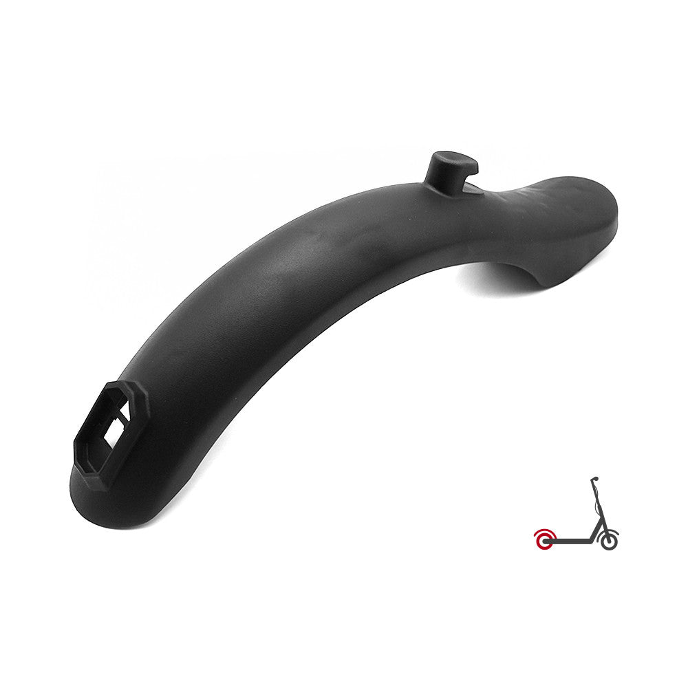 Garde-boue arrière noir en plastique pour trottinette électrique