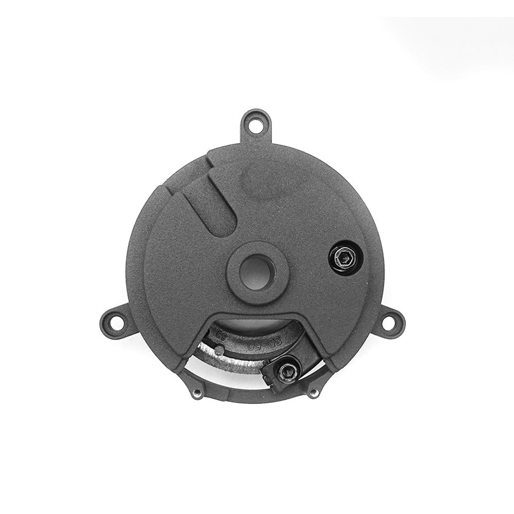 Tambour de frein noir pour trottinette électrique Xiaomi vu de face