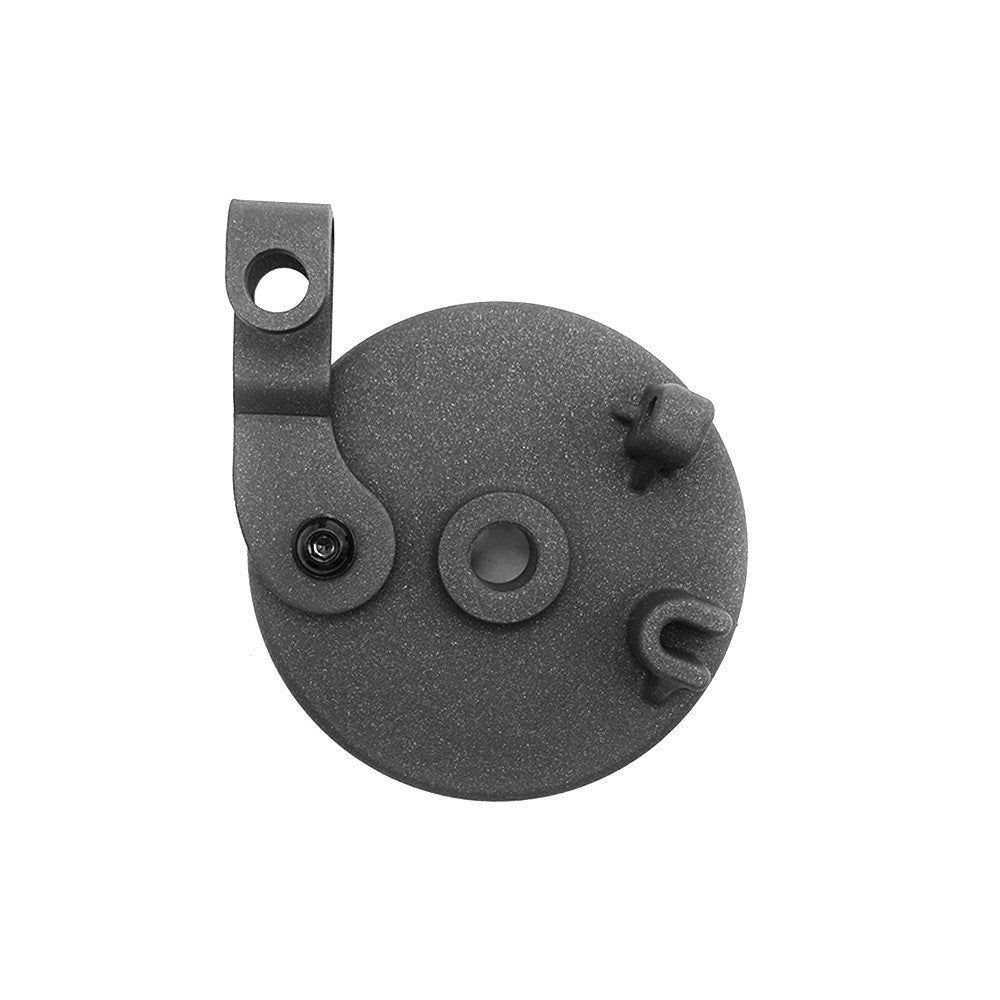 Frein tambour gris anthracite pour trottinette électrique Xiaomi 5 Pro vu de face