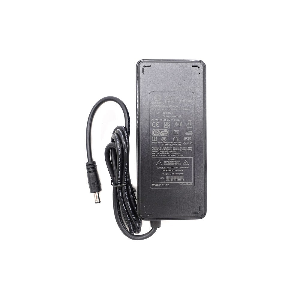 Chargeur 36V 2A Connecteur DC 5,5 - 2,5 mm pour Trottinette Électrique
