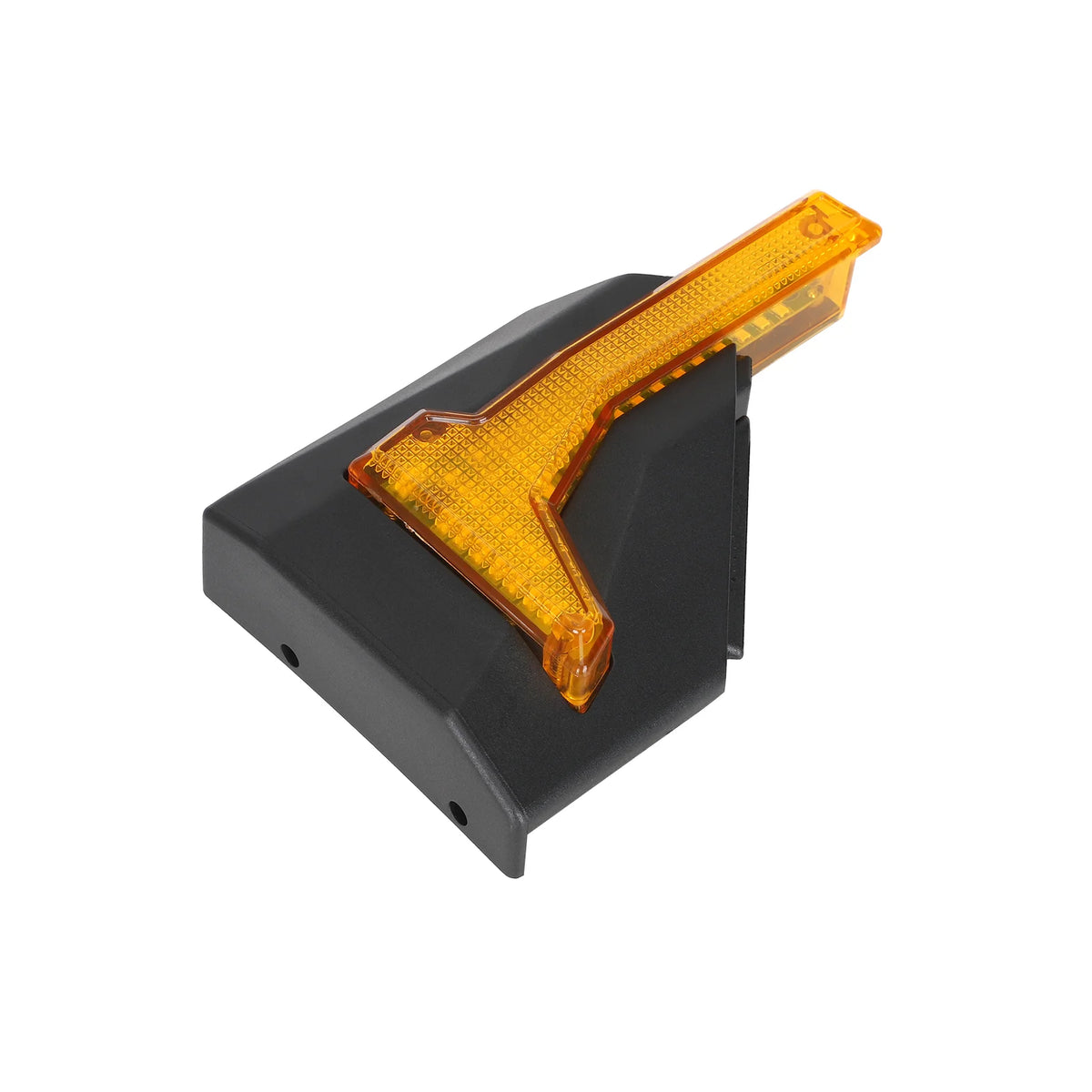 Carénage d'angle avant droit d'origine noir avec clignotant orange
