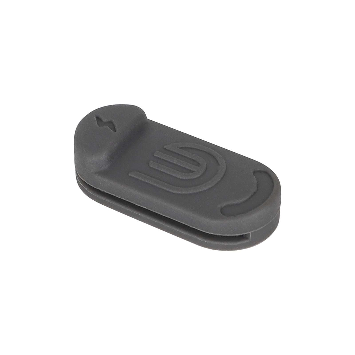Cache de protection étanche en silicone gris pour port de charge de trottinette électrique