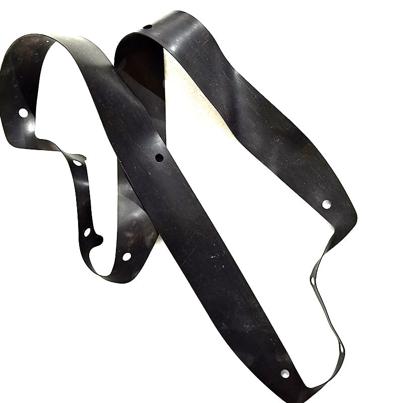 Bande de joint d'étanchéité en caoutchouc noir pour deck de trottinette électrique Dualtron